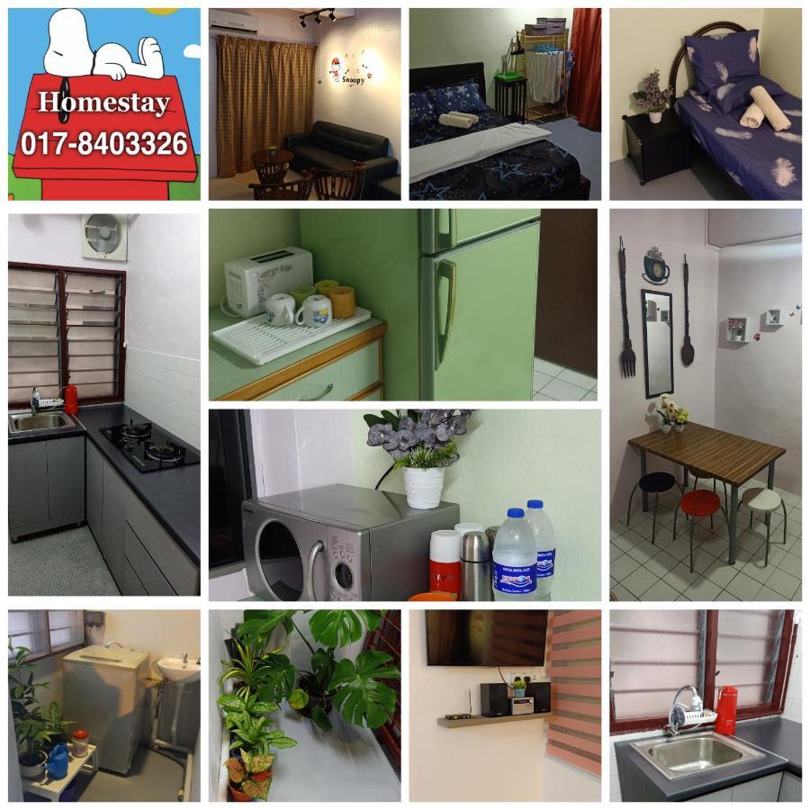 Snoopy Homestay Two Bedroom バトゥー・パハト エクステリア 写真